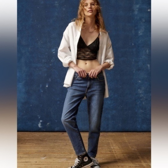 BDG Mid-Rise Skinny blue jeans size 26 y2k streetwear J - Picture 1 of 15